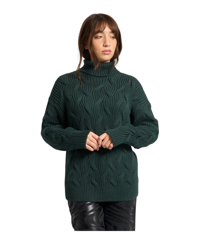 Зеленый пуловер с плетеной передней частью Armani Exchange, зеленый
Зеленый пуловер с плетеной передней частью Armani Exchange, зеленый