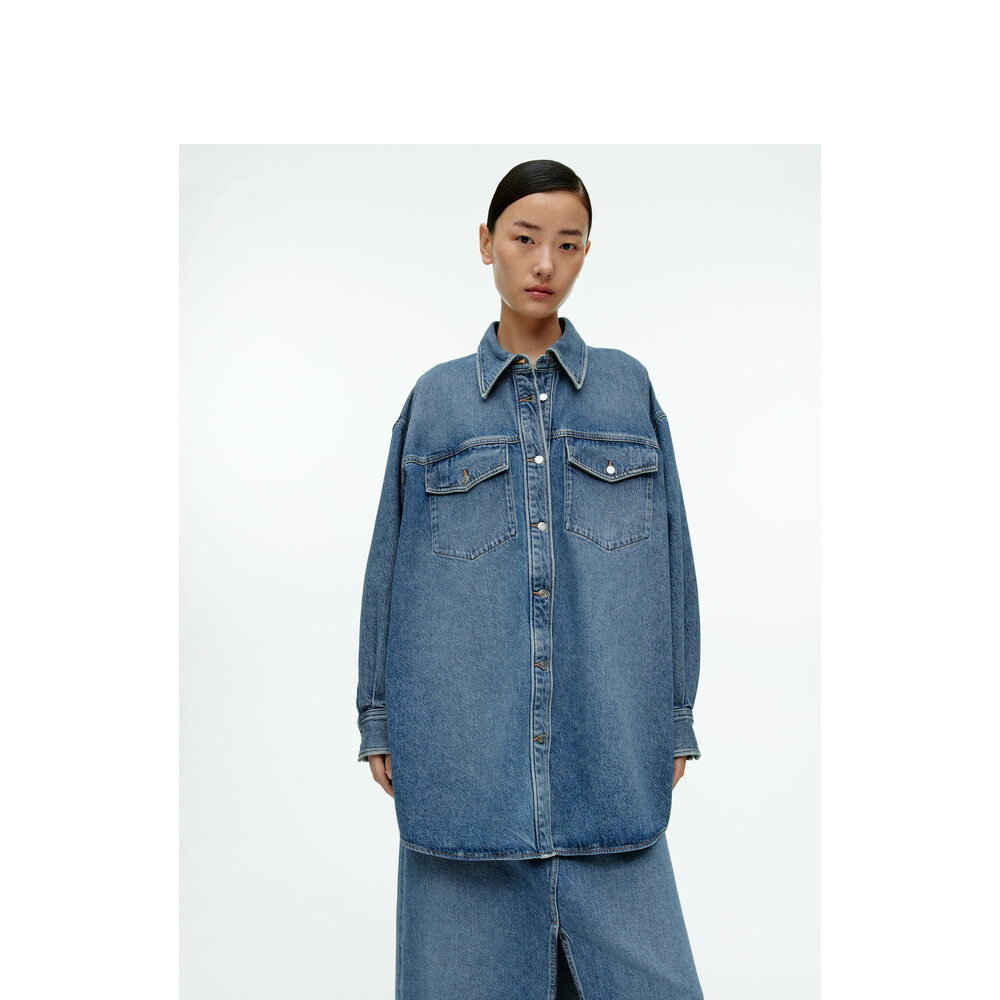 Куртка-рубашка Arket, синий
Куртка-рубашка Arket, синий