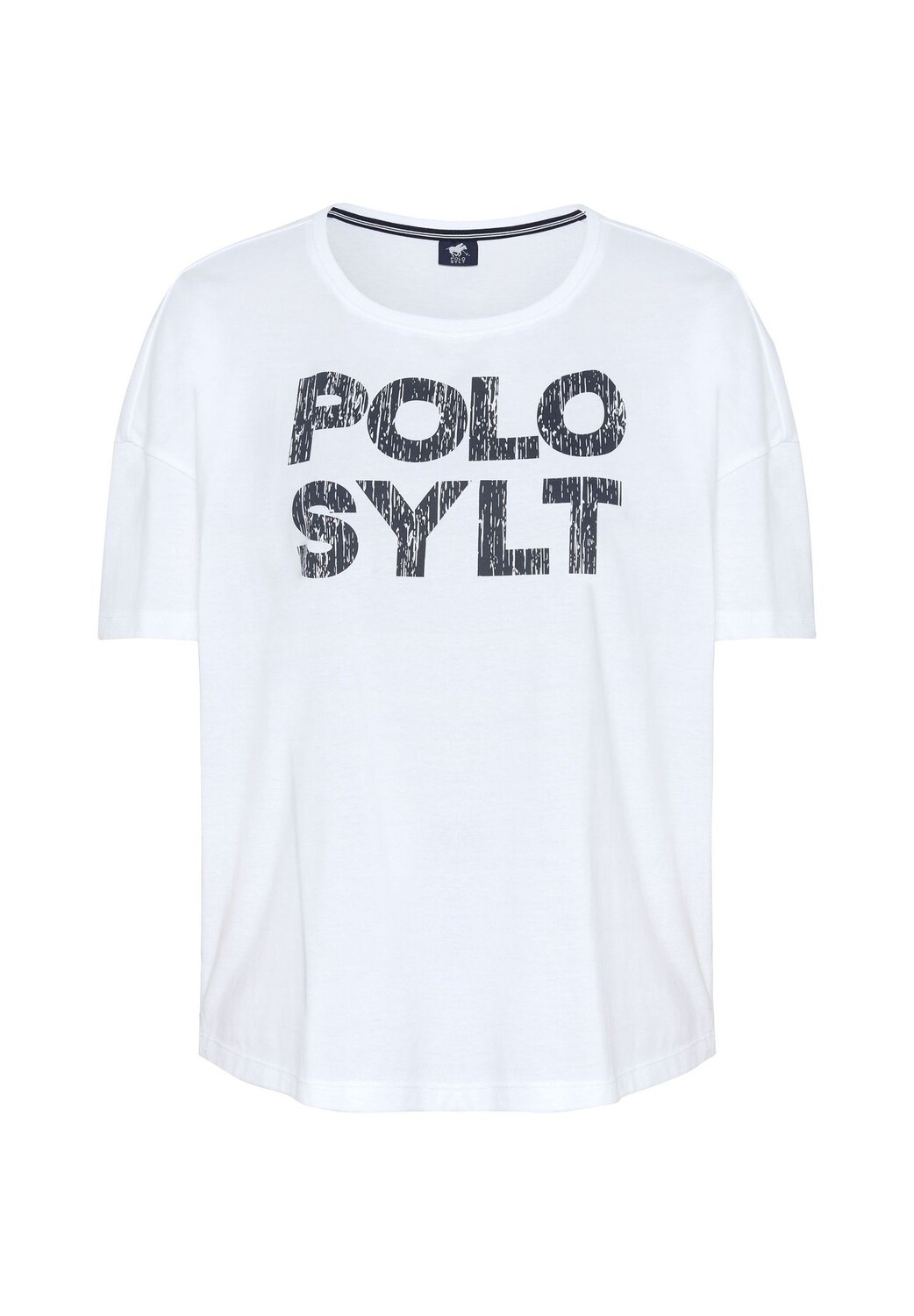 Футболка с пигментным принтом в виде этикетки POLO SYLT, цвет 11-0601 Bright White
Футболка с пигментным принтом в виде этикетки POLO SYLT, цвет 11-0601 Bright White