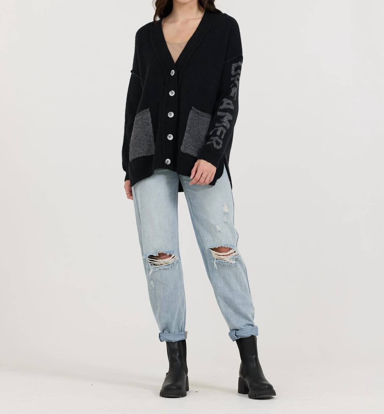 Кардиган Dreamer черного цвета Vintage Havana, черный
Кардиган Dreamer черного цвета Vintage Havana, черный