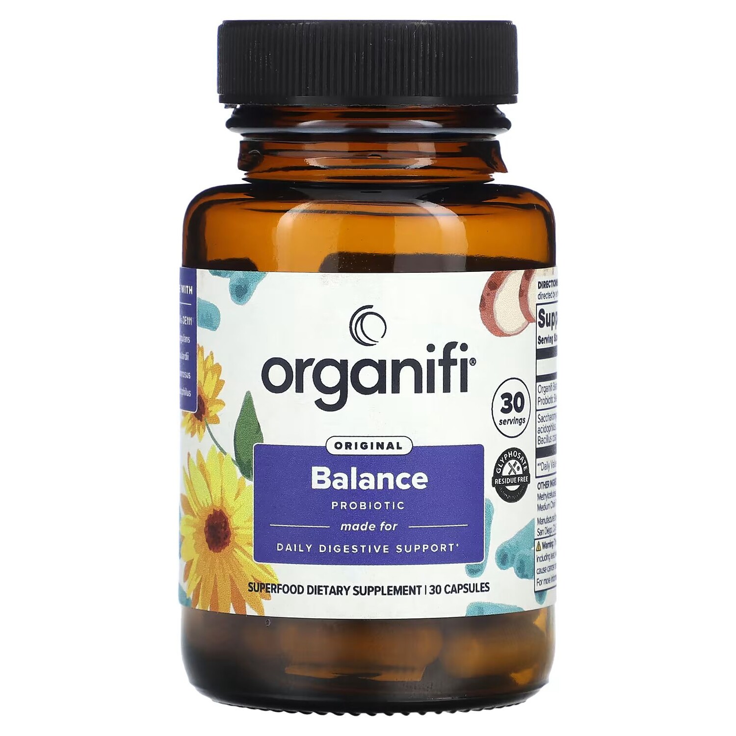 Пробиотик Original Balance, 30 капсул Organifi
Пробиотик Original Balance, 30 капсул Organifi