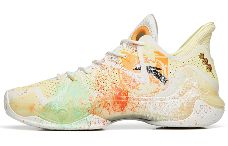 ANTA Ударная волна 4 износостойкие противоскользящие низкие баскетбольные кроссовки мужские белые мультиколор 
ANTA Ударная волна 4 износостойкие противоскользящие низкие баскетбольные кроссовки мужские белые мультиколор