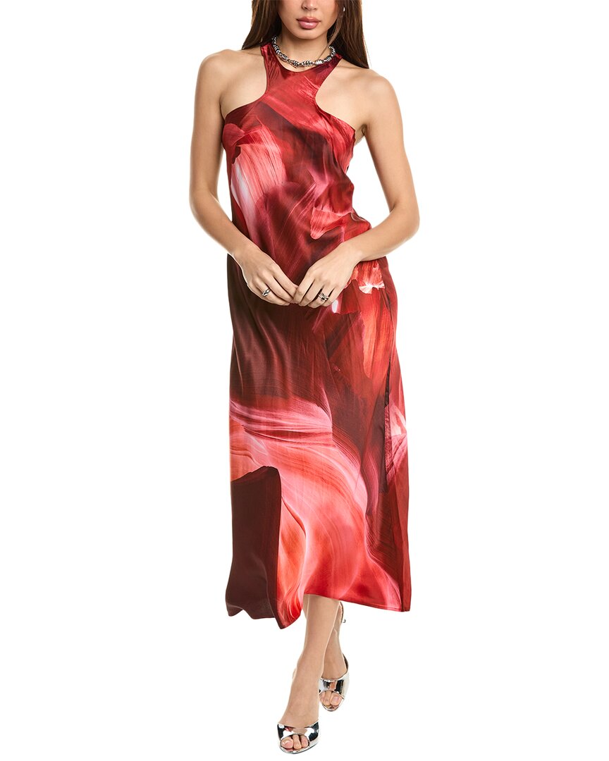 AllSaints Betina Arches платье макси из шелка с добавками All Saints, фиолетовый 
AllSaints Betina Arches платье макси из шелка с добавками All Saints, фиолетовый