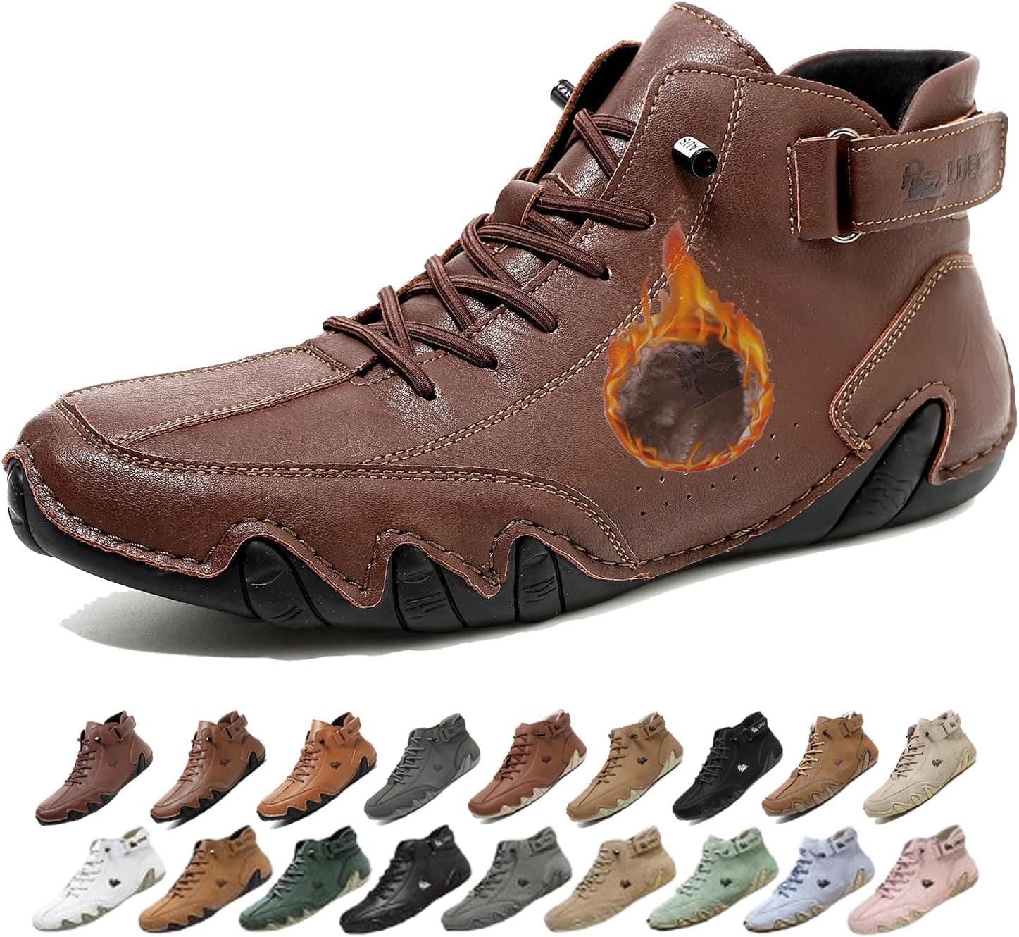 Мужские водонепроницаемые зимние снежные ботинки с ортопедической поддержкой: легкие противоскользящие походные ботинки с теплой дышащей подкладкой для комфорта при ходьбе в холодную погоду весь день Generic, красный
Мужские водонепроницаемые зимние снежные ботинки с ортопедической поддержкой: легкие противоскользящие походные ботинки с теплой дышащей подкладкой для комфорта при ходьбе в холодную погоду весь день Generic, красный