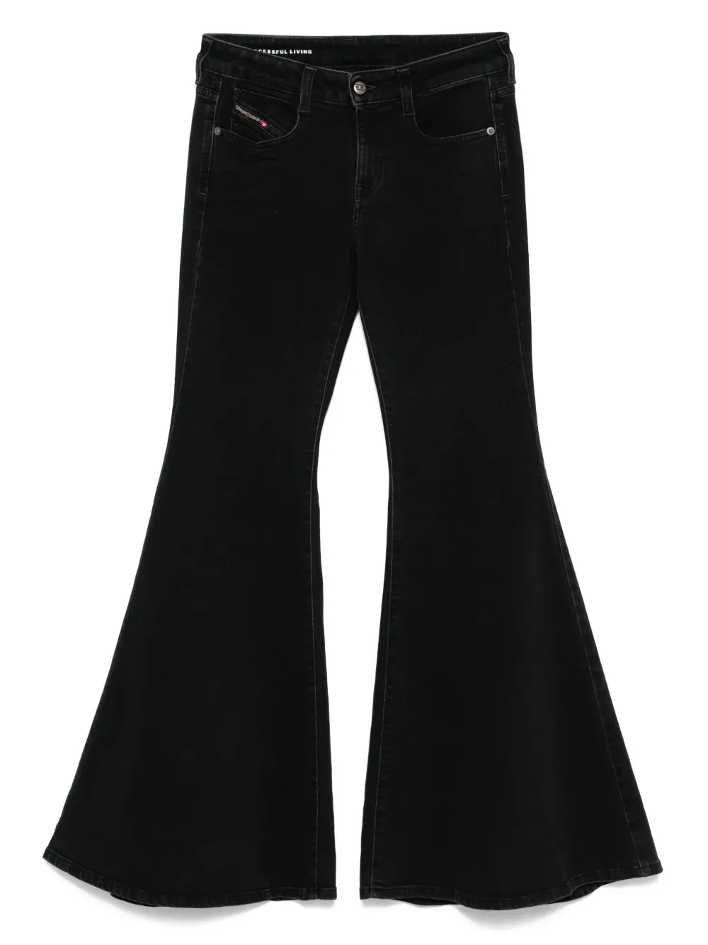 Расклешенные джинсы Diesel, черный
Расклешенные джинсы Diesel, черный