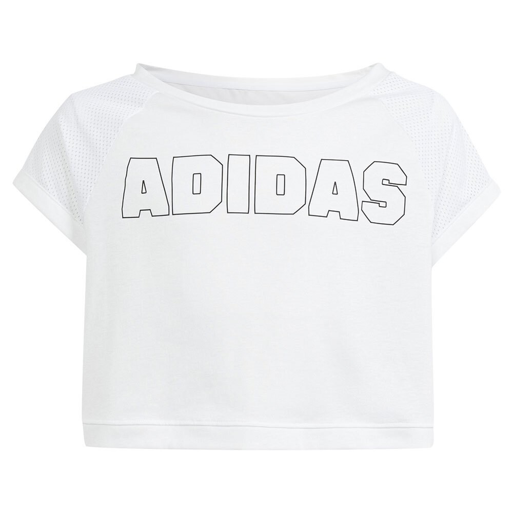 Футболка с коротким рукавом adidas Cropped, белый
Футболка с коротким рукавом adidas Cropped, белый