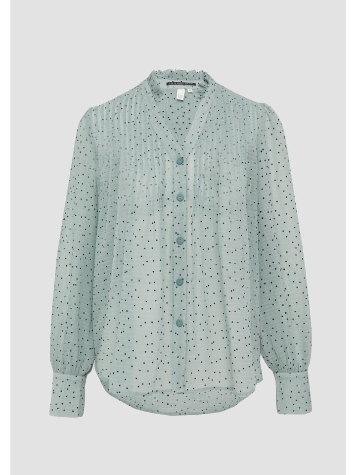 Блузка цвета 72A1_зеленый шалфей QS
Блузка цвета 72A1_зеленый шалфей QS