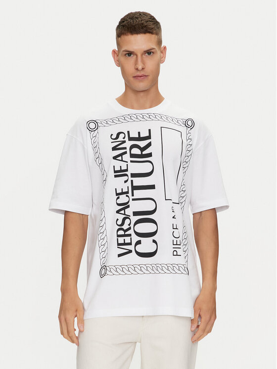 Футболка regular fit 76GAHE04 Versace Jeans Couture, белый
Футболка regular fit 76GAHE04 Versace Jeans Couture, белый