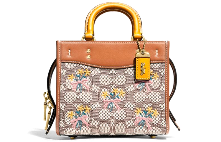 Rogue Leather наплечная сумка через плечо маленькая женская желтая и карамельная COACH, Set (Bag+Dust Bag)
Rogue Leather наплечная сумка через плечо маленькая женская желтая и карамельная COACH, Set (Bag+Dust Bag)