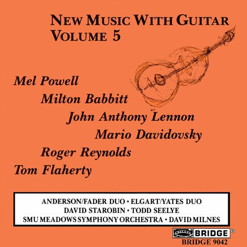 CD диск Lennon / Powell / Starobin / Smu Meadows Symphony: New Music with Guitar 5
CD диск Lennon / Powell / Starobin / Smu Meadows Symphony: New Music with Guitar 5