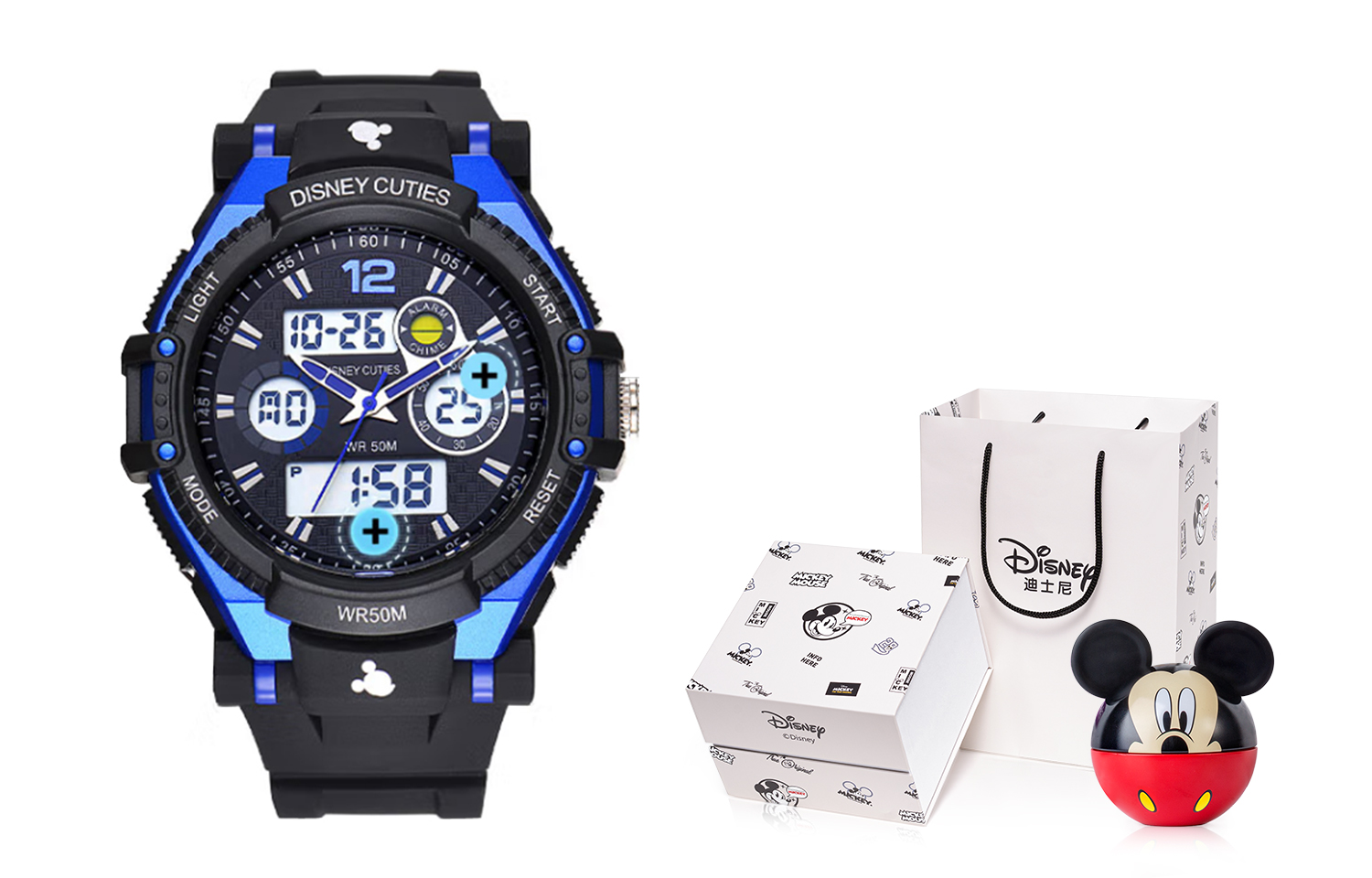 Disney Часы Electronic Movement Rubber Strap Watch Men's Watch Black Dial
Disney Часы Electronic Movement Rubber Strap Watch Men's Watch Black Dial