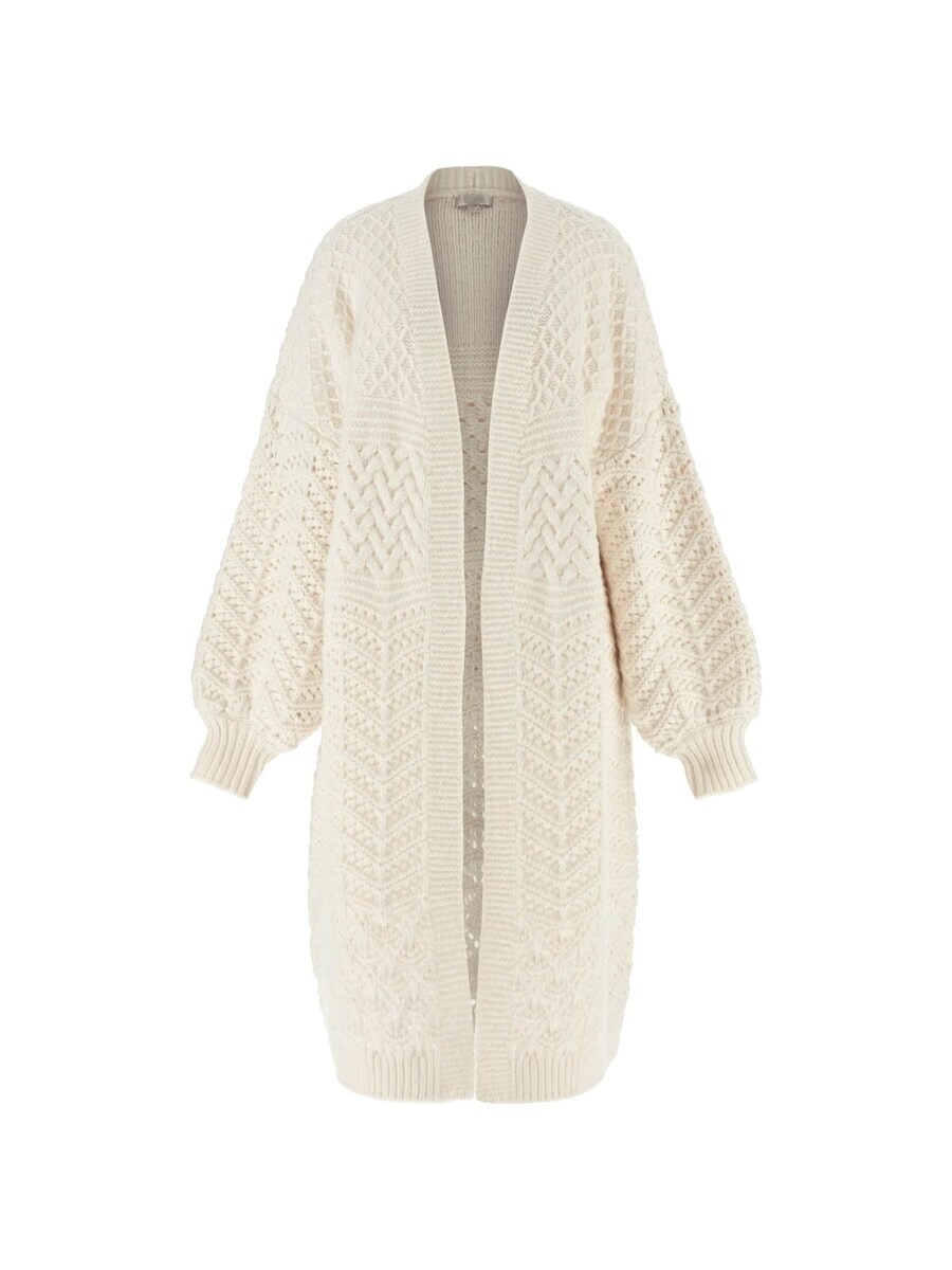 Вязаный кардиган GUESS Knit Cardigan, белый 
Вязаный кардиган GUESS Knit Cardigan, белый
