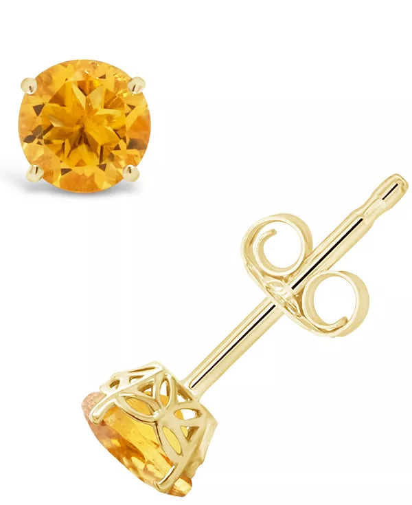 Серьги-Гвоздики с цитрином (7/8 карата) из 14-каратного желтого золота Macy'S, citrine
Серьги-Гвоздики с цитрином (7/8 карата) из 14-каратного желтого золота Macy'S, citrine