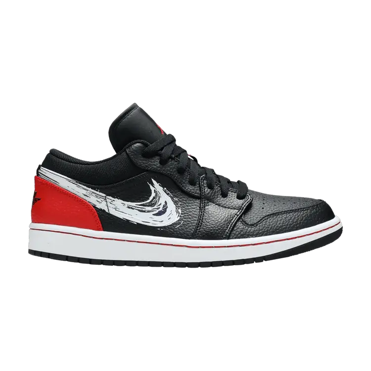 Кроссовки Air Jordan Air Jordan 1 Low 'Brushstroke Swoosh - Black Red', черный
Кроссовки Air Jordan Air Jordan 1 Low 'Brushstroke Swoosh - Black Red', черный