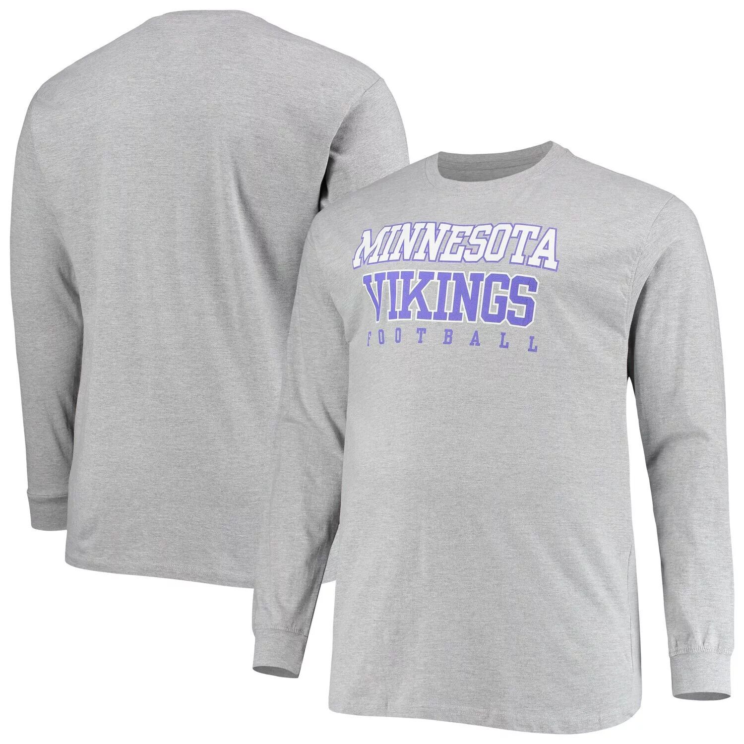 Мужская серая футболка с логотипом Minnesota Vikings Big & Tall Practice с длинными рукавами Fanatics, Серый, Мужская серая футболка с логотипом Minnesota Vikings Big & Tall Practice с длинными рукавами Fanatics
Мужская серая футболка с логотипом Minnesota Vikings Big & Tall Practice с длинными рукавами Fanatics, Серый, Мужская серая футболка с логотипом Minnesota Vikings Big & Tall Practice с длинными рукавами Fanatics