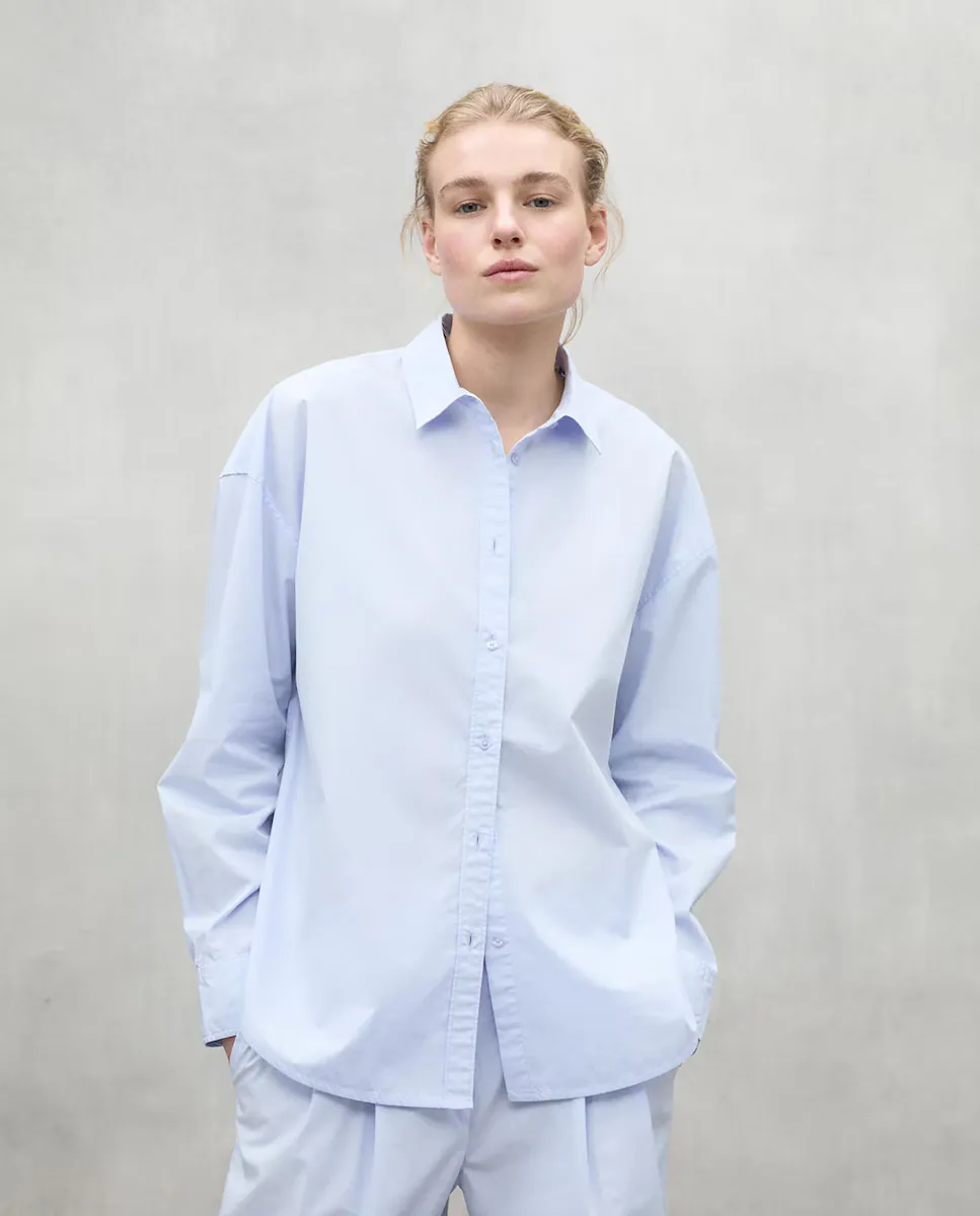 Женская оверсайз рубашка из льна Ecoalf, синий
Женская оверсайз рубашка из льна Ecoalf, синий