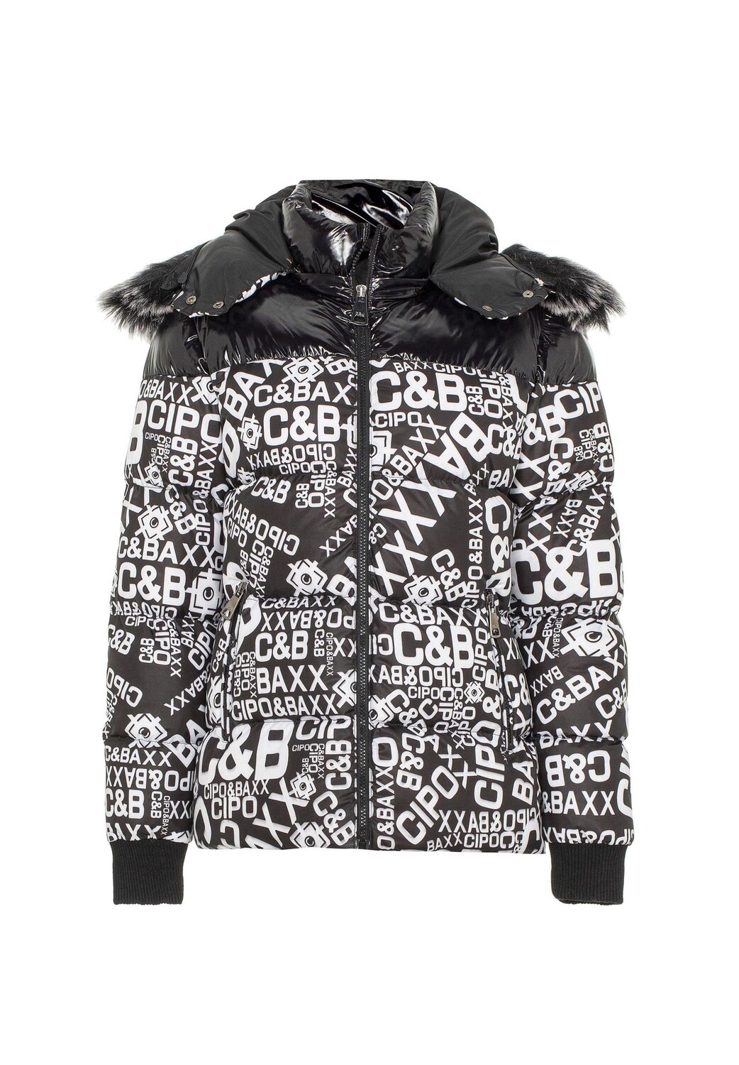 Зимняя куртка с модным принтом по всей поверхности CIPO & BAXX, белый
Зимняя куртка с модным принтом по всей поверхности CIPO & BAXX, белый