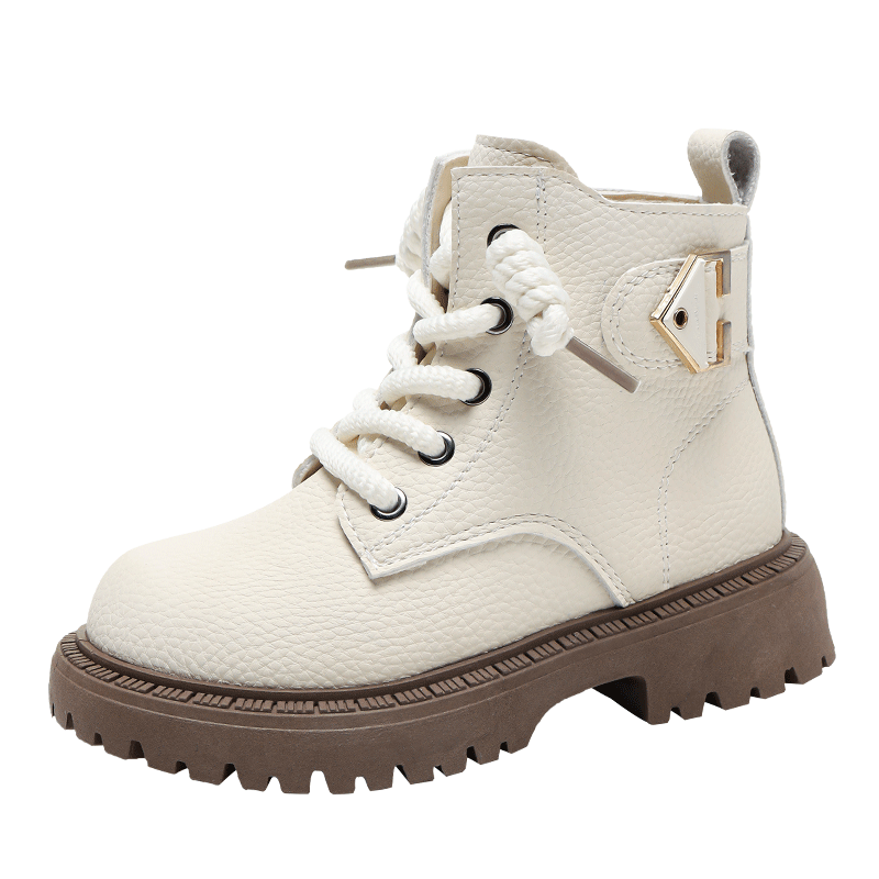 Детские кожаные ботинки для детей от 3 до 7 лет SAINT WATERS, бежевый 
Детские кожаные ботинки для детей от 3 до 7 лет SAINT WATERS, бежевый