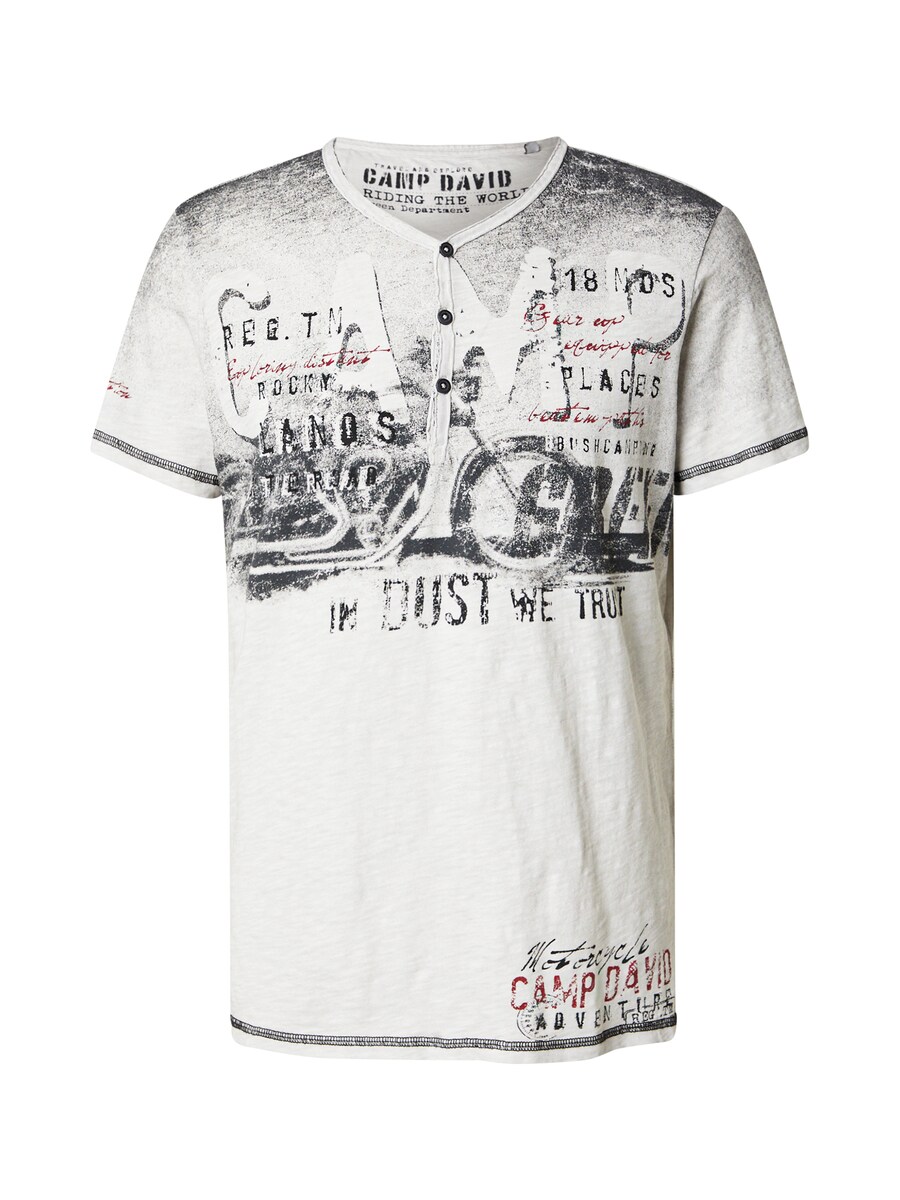 Футболка CAMP DAVID, Light grey/Dark grey
Футболка CAMP DAVID, Light grey/Dark grey