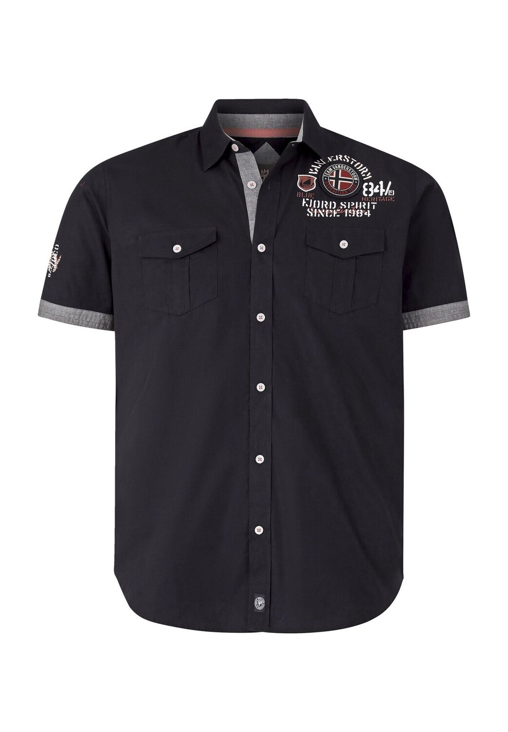 Рубашка с коротким рукавом SNOFRED JAN VANDERSTORM, черный
Рубашка с коротким рукавом SNOFRED JAN VANDERSTORM, черный
