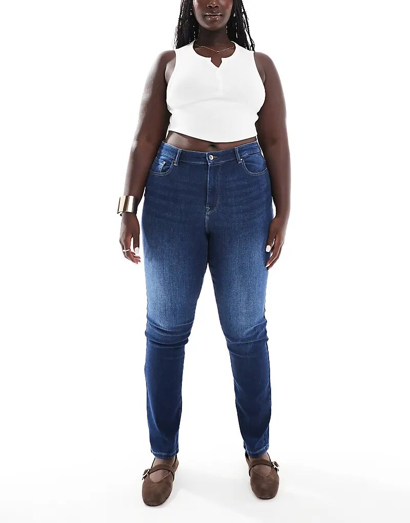 Узкие джинсы темно-синего цвета ONLY
Узкие джинсы темно-синего цвета ONLY