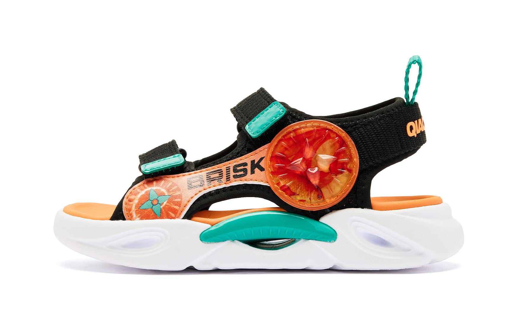 Дышащие детские сандалии оранжево-черные для детей 3-7 лет QIAODAN
Дышащие детские сандалии оранжево-черные для детей 3-7 лет QIAODAN