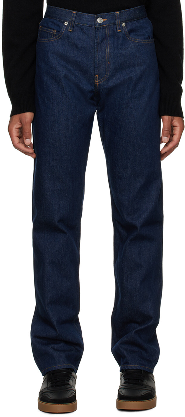 Темно-синие джинсы с пятью карманами NORSE PROJECTS
Темно-синие джинсы с пятью карманами NORSE PROJECTS