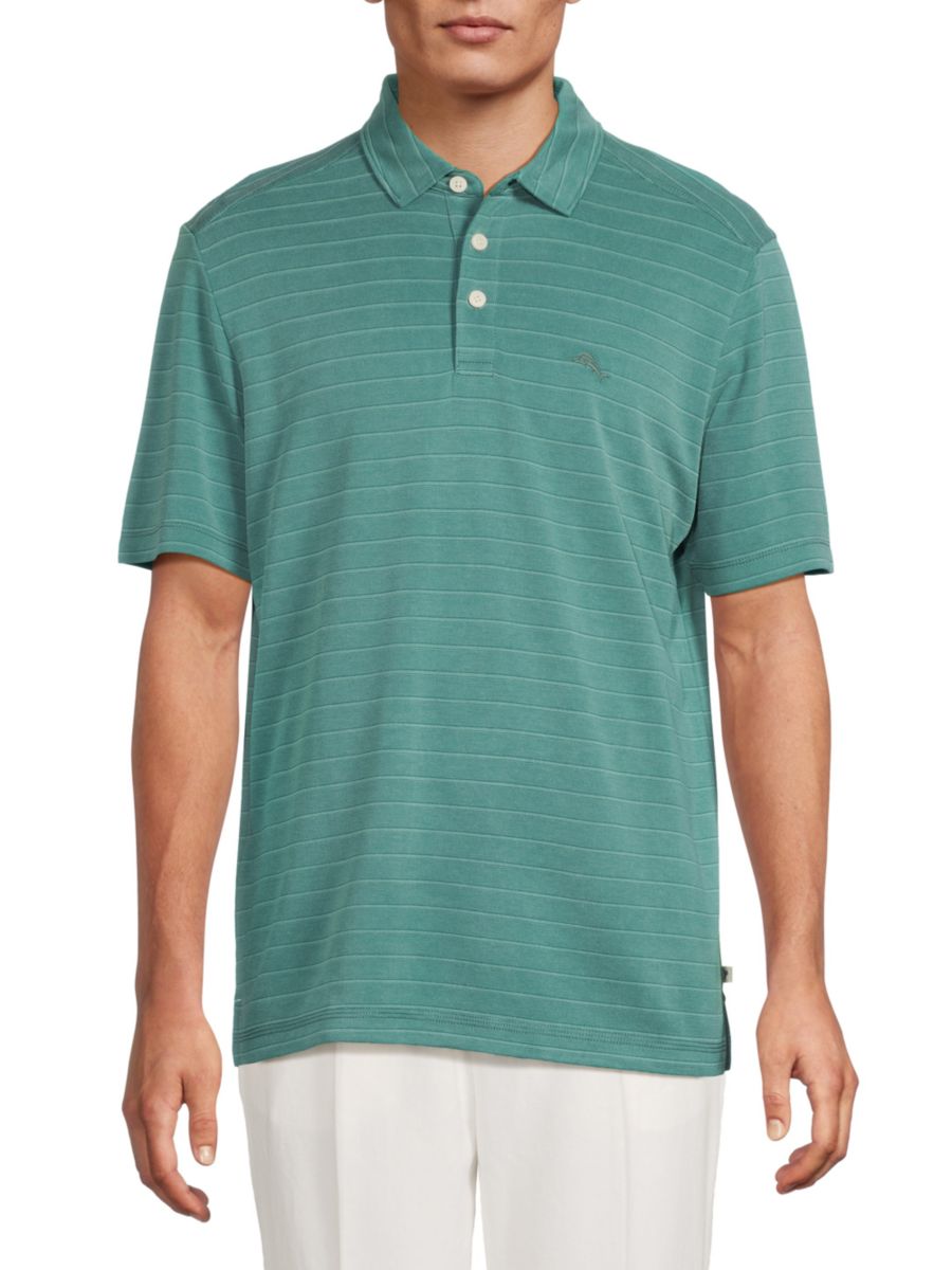 Поло в полоску Siena Tommy Bahama, цвет Deep Sea Teal
Поло в полоску Siena Tommy Bahama, цвет Deep Sea Teal