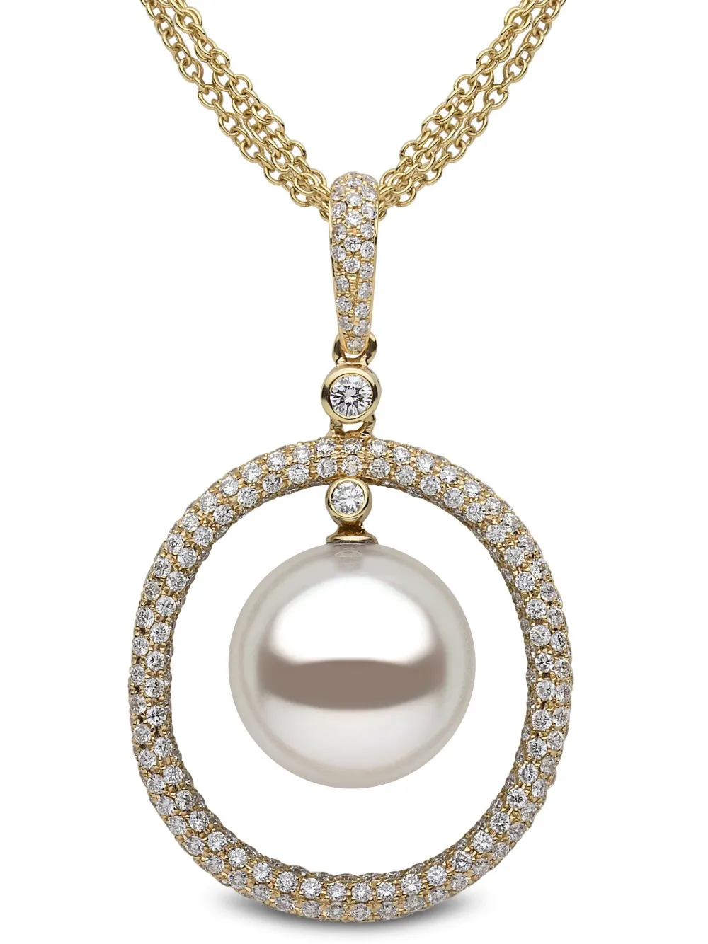 Подвеска из 18-каратного желтого золота с бриллиантами и жемчугом Yoko London, золотой
Подвеска из 18-каратного желтого золота с бриллиантами и жемчугом Yoko London, золотой