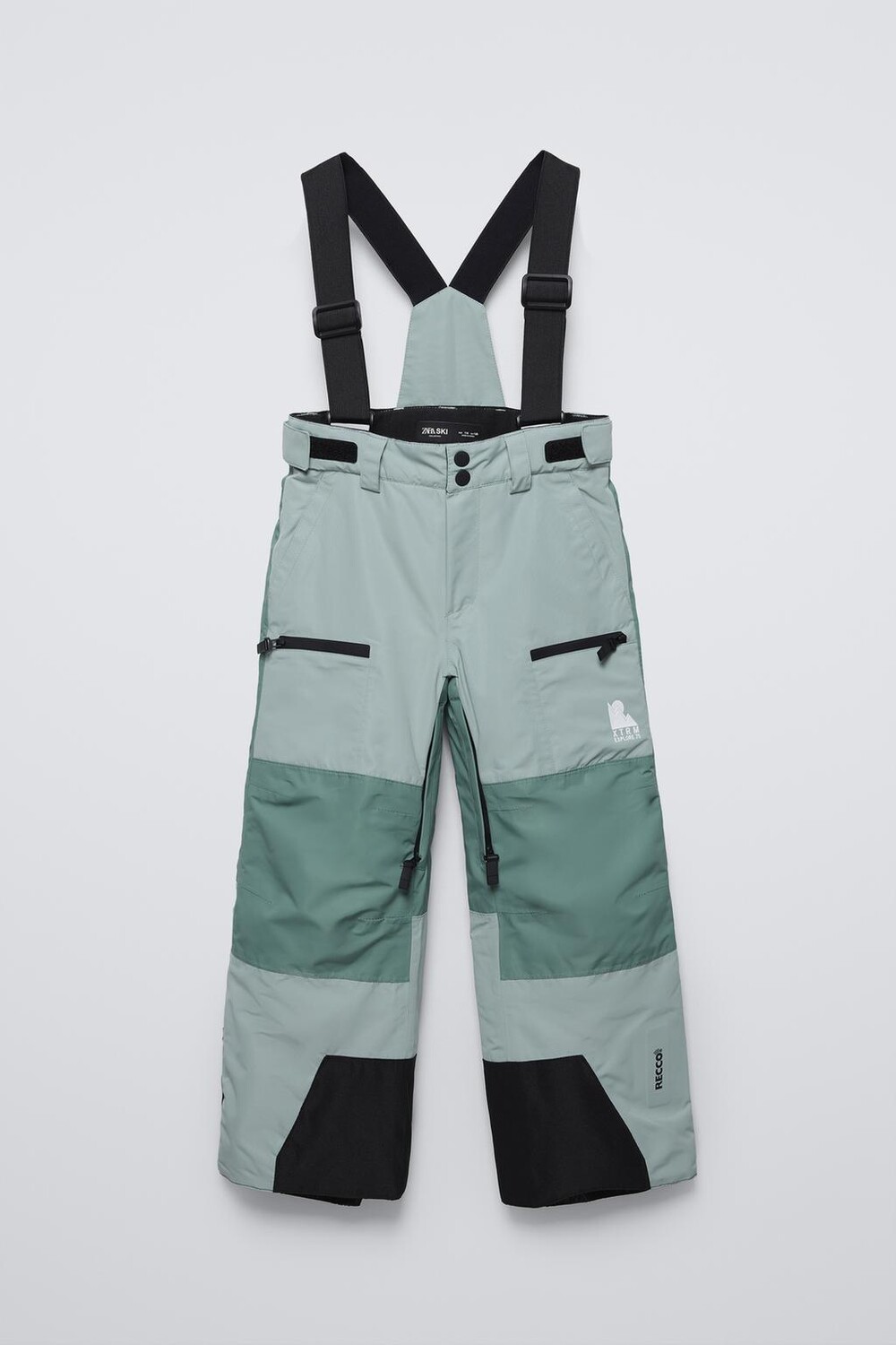 Ветрозащитные и водоотталкивающие брюки с подтяжками recco system ski collection ZARA, небесно-голубой
Ветрозащитные и водоотталкивающие брюки с подтяжками recco system ski collection ZARA, небесно-голубой