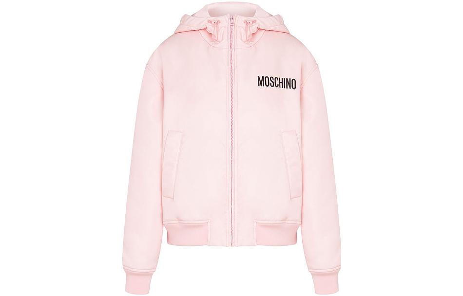 Худи с принтом логотипа на молнии MOSCHINO, розовый
Худи с принтом логотипа на молнии MOSCHINO, розовый