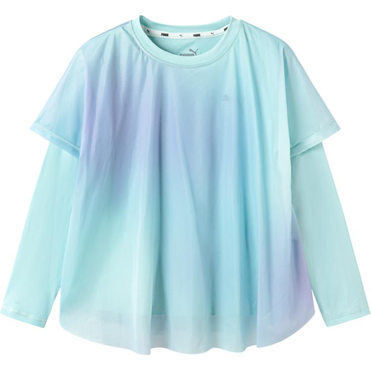 Футболка для младших школьников PUMA, фиолетовый/зеленый
Футболка для младших школьников PUMA, фиолетовый/зеленый