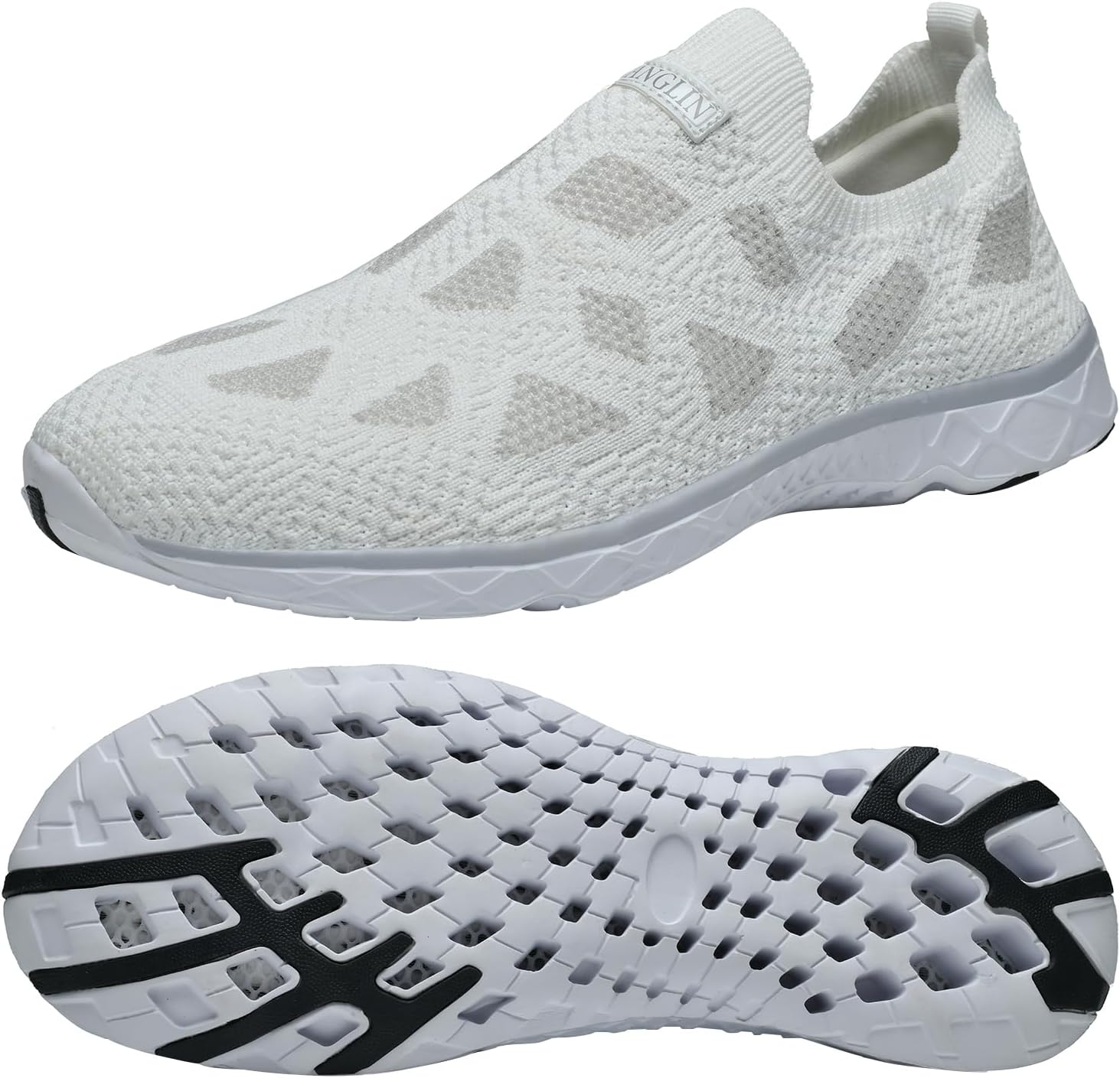 Мужские водные кроссовки с быстрой сушкой, слив за 3 секунды и для плавания, походов, йоги Zhuanglin, белый
Мужские водные кроссовки с быстрой сушкой, слив за 3 секунды и для плавания, походов, йоги Zhuanglin, белый