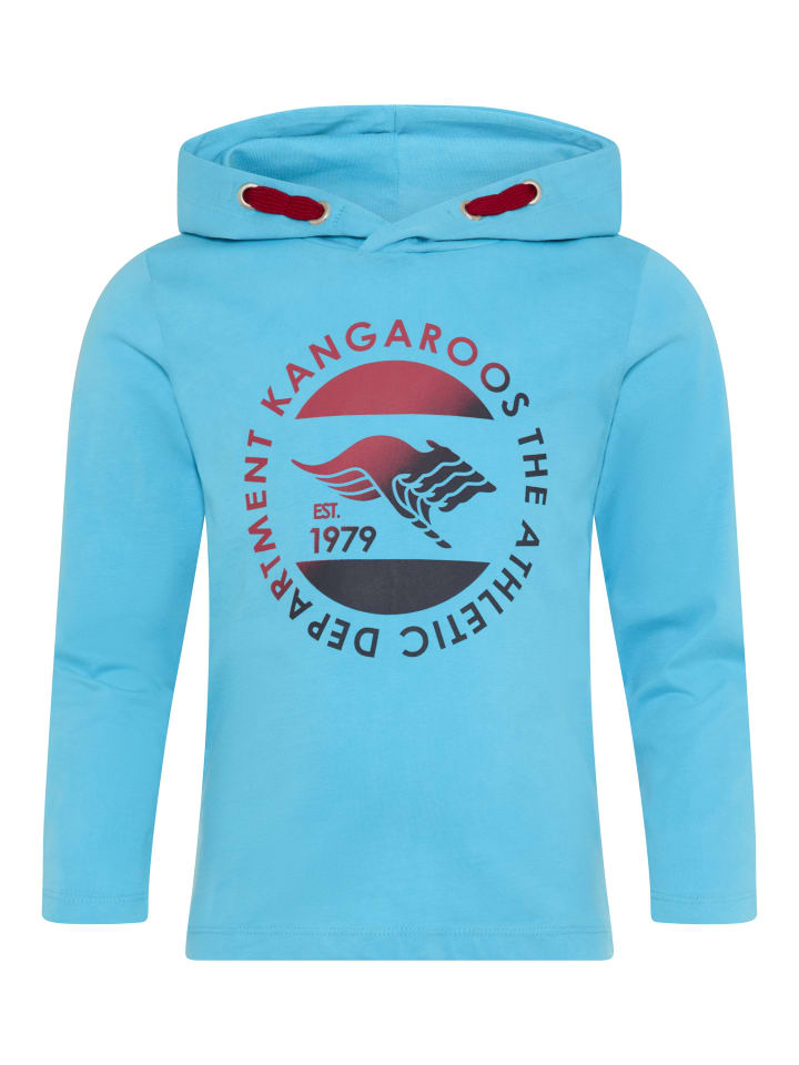 Рубашка с длинным рукавом Kangaroos, бирюзовый
Рубашка с длинным рукавом Kangaroos, бирюзовый