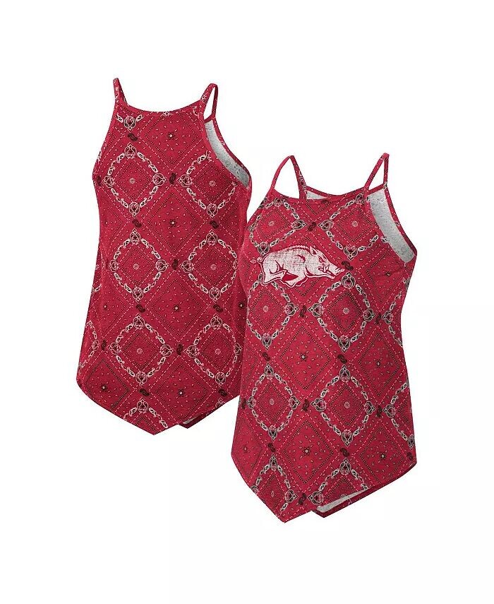 Женская футболка-бандана x Wrangler Cardinal Distressed Arkansas Razorbacks Colosseum
Женская футболка-бандана x Wrangler Cardinal Distressed Arkansas Razorbacks Colosseum