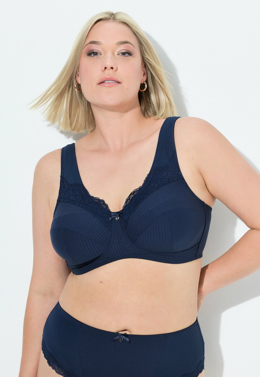 Бюстгальтер Ulla Popken Underwired bra, Midnight Blue/Dark Blue
Бюстгальтер Ulla Popken Underwired bra, Midnight Blue/Dark Blue