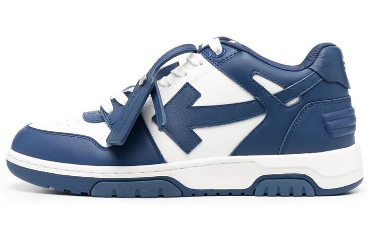 Кроссовки мужские Off-White Out Of Office низкие, белый / синий
Кроссовки мужские Off-White Out Of Office низкие, белый / синий