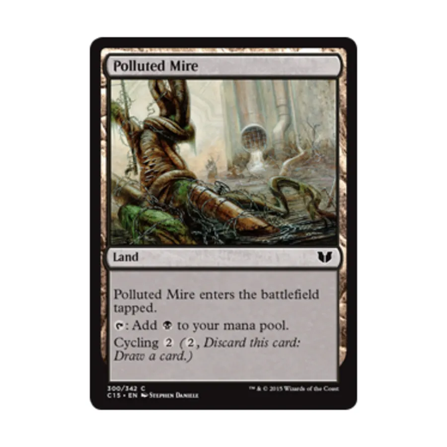 CCG Загрязненная трясина (С), MTG - Commander 2015
CCG Загрязненная трясина (С), MTG - Commander 2015