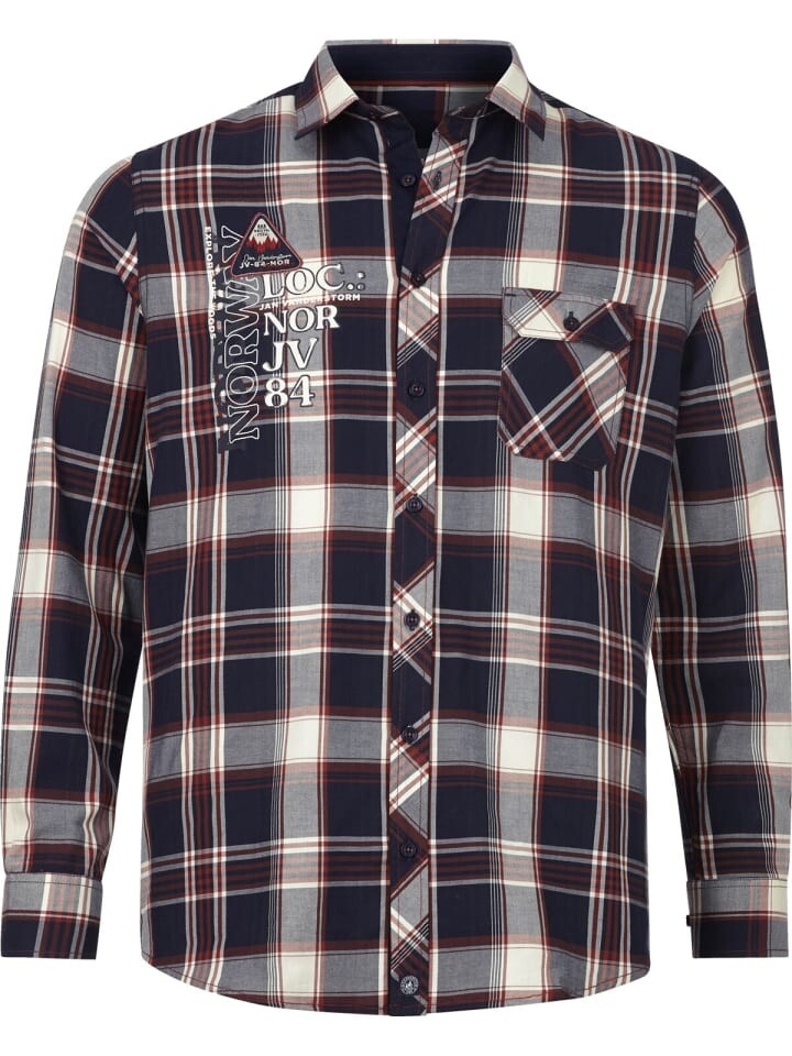 Рубашка Jan Vanderstorm, цвет dunkelblau kariert
Рубашка Jan Vanderstorm, цвет dunkelblau kariert