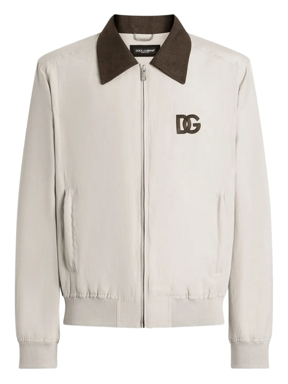 Бомбер на молнии DOLCE & GABBANA, нейтральный
Бомбер на молнии DOLCE & GABBANA, нейтральный