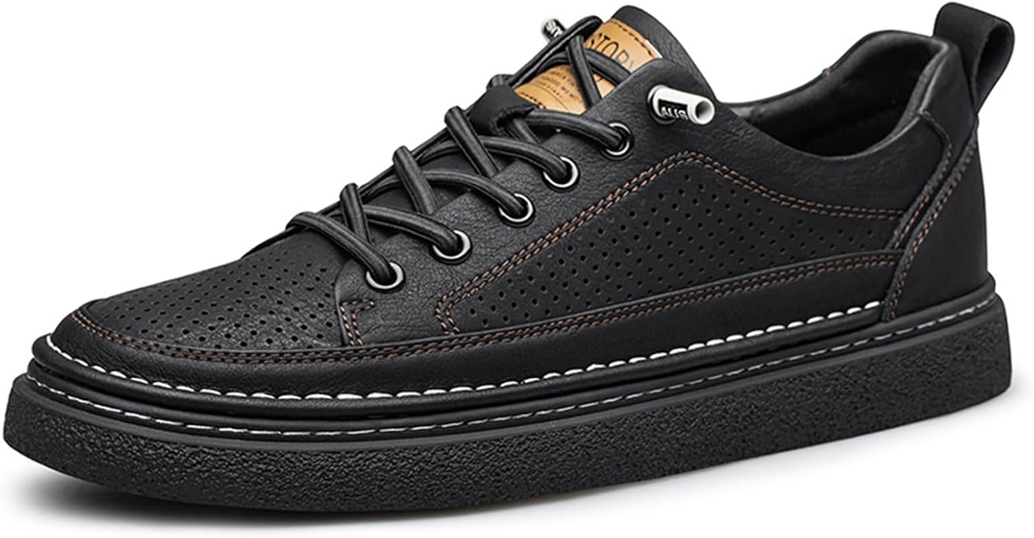 Мужские слипоны низкие из натуральной кожи, повседневная обувь, мягкие дышащие мужские кроссовки Abborora, черный
Мужские слипоны низкие из натуральной кожи, повседневная обувь, мягкие дышащие мужские кроссовки Abborora, черный