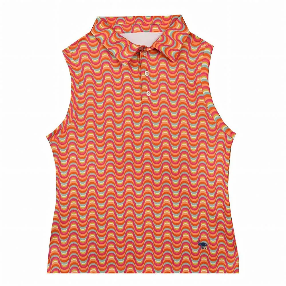 Поло Oxy Golf Warm Waves, оранжевый 
Поло Oxy Golf Warm Waves, оранжевый