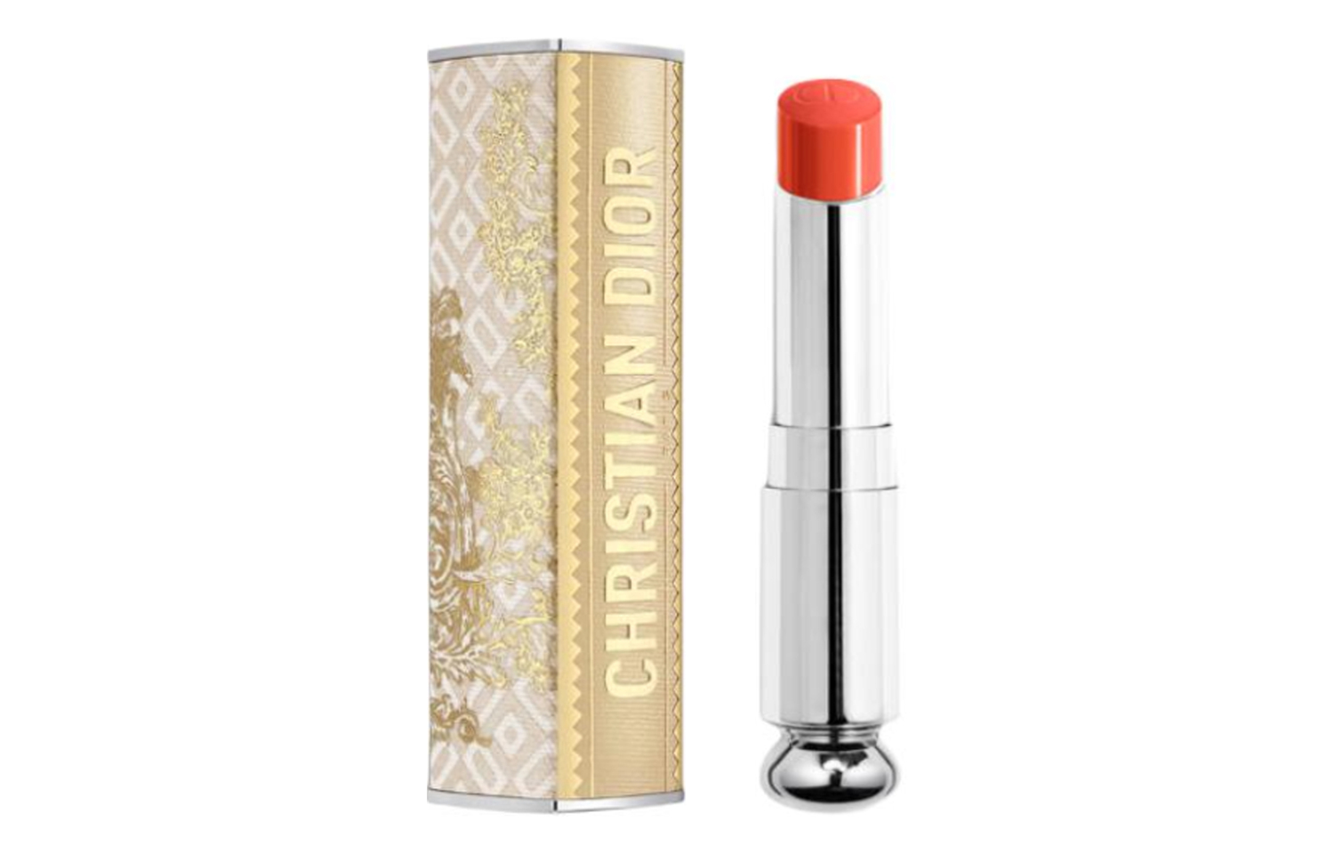 DIOR Ограниченная рождественская коллекция помад Enchantment кремовая увлажняющая легко растушевывается осветляет тон кожи 3.2g
DIOR Ограниченная рождественская коллекция помад Enchantment кремовая увлажняющая легко растушевывается осветляет тон кожи 3.2g