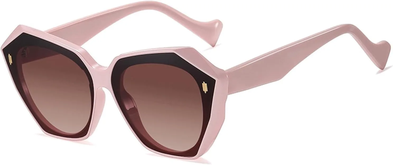 Женские поляризованные солнцезащитные очки с многоугольной оправой, мужские солнцезащитные очки UV400 с градиентом для пляжа и улицы VFDHN, Pink Gradient Tea
Женские поляризованные солнцезащитные очки с многоугольной оправой, мужские солнцезащитные очки UV400 с градиентом для пляжа и улицы VFDHN, Pink Gradient Tea