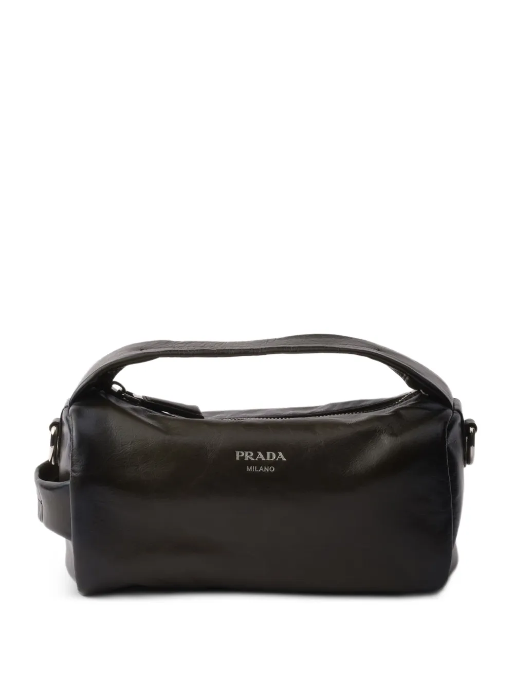 Сумка на плечо с тиснением Prada, черный
Сумка на плечо с тиснением Prada, черный