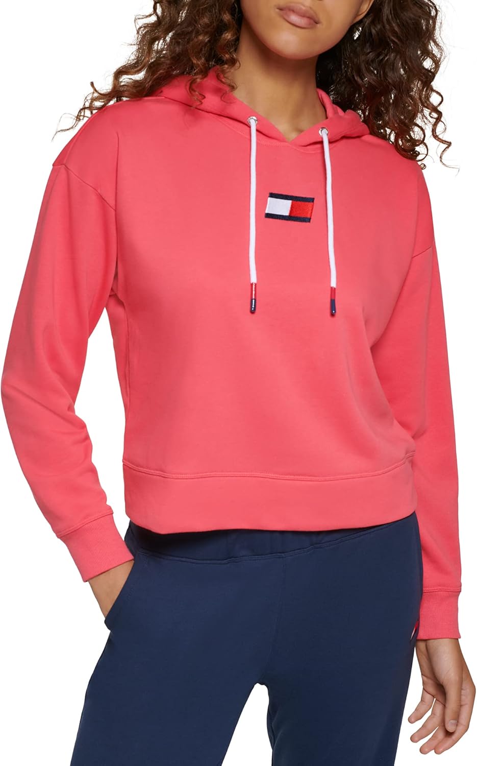 Женская толстовка Tommy Hilfiger Medium с логотипом, флагом, завязками и карманом, Melon
Женская толстовка Tommy Hilfiger Medium с логотипом, флагом, завязками и карманом, Melon