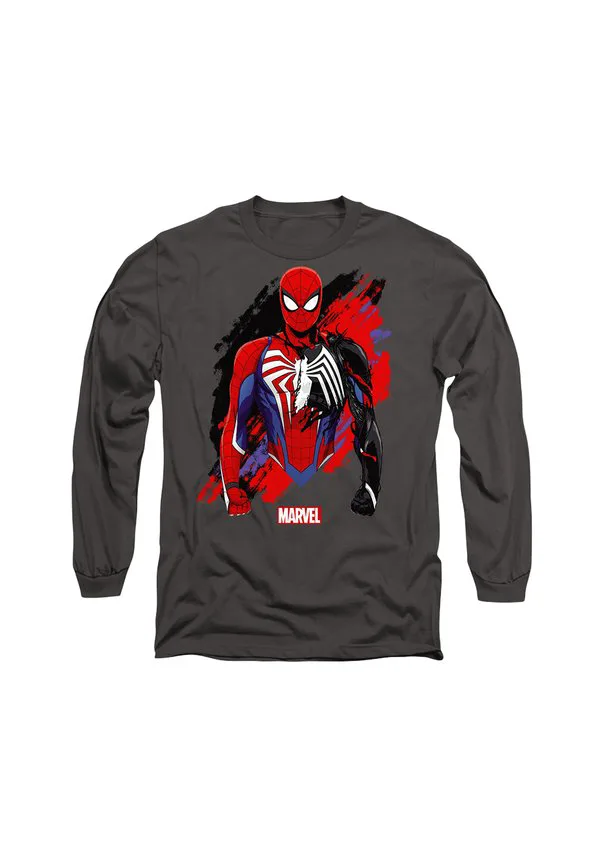 Футболка с длинными рукавами в стиле симбиота из вселенной человека-паука Marvel, Anthracite
Футболка с длинными рукавами в стиле симбиота из вселенной человека-паука Marvel, Anthracite