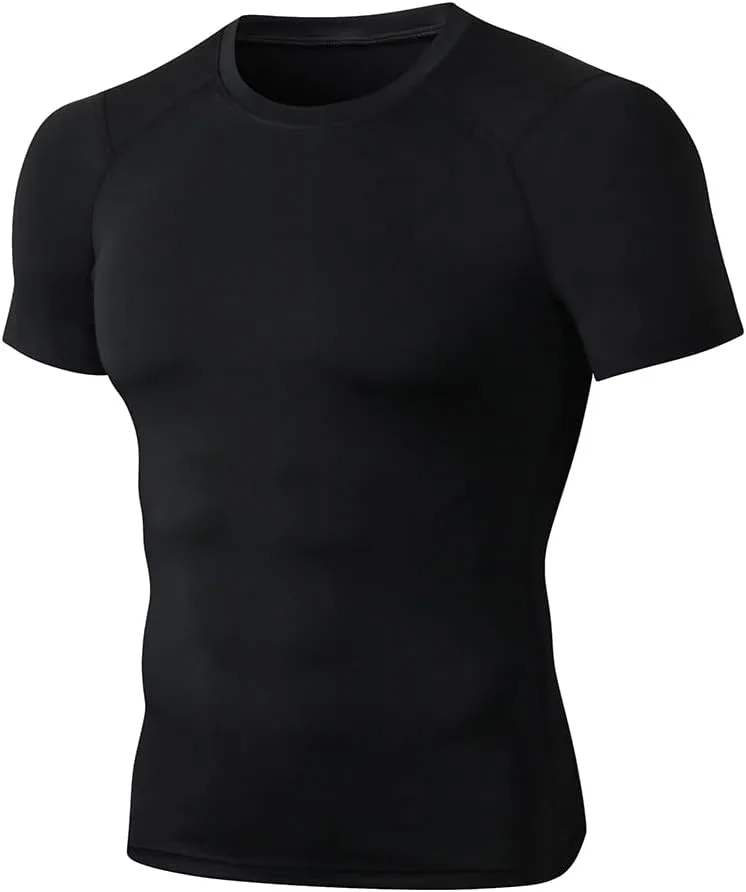 Мужская компрессионная футболка с коротким рукавом для тренировок Hovershoes
Мужская компрессионная футболка с коротким рукавом для тренировок Hovershoes