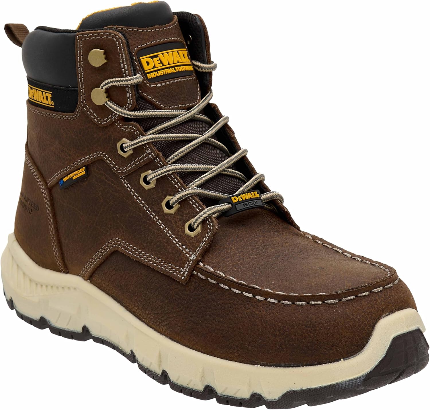 Мужские водонепроницаемые ботинки DEWALT Forsyth с кожей и стальным носком, Bison
Мужские водонепроницаемые ботинки DEWALT Forsyth с кожей и стальным носком, Bison