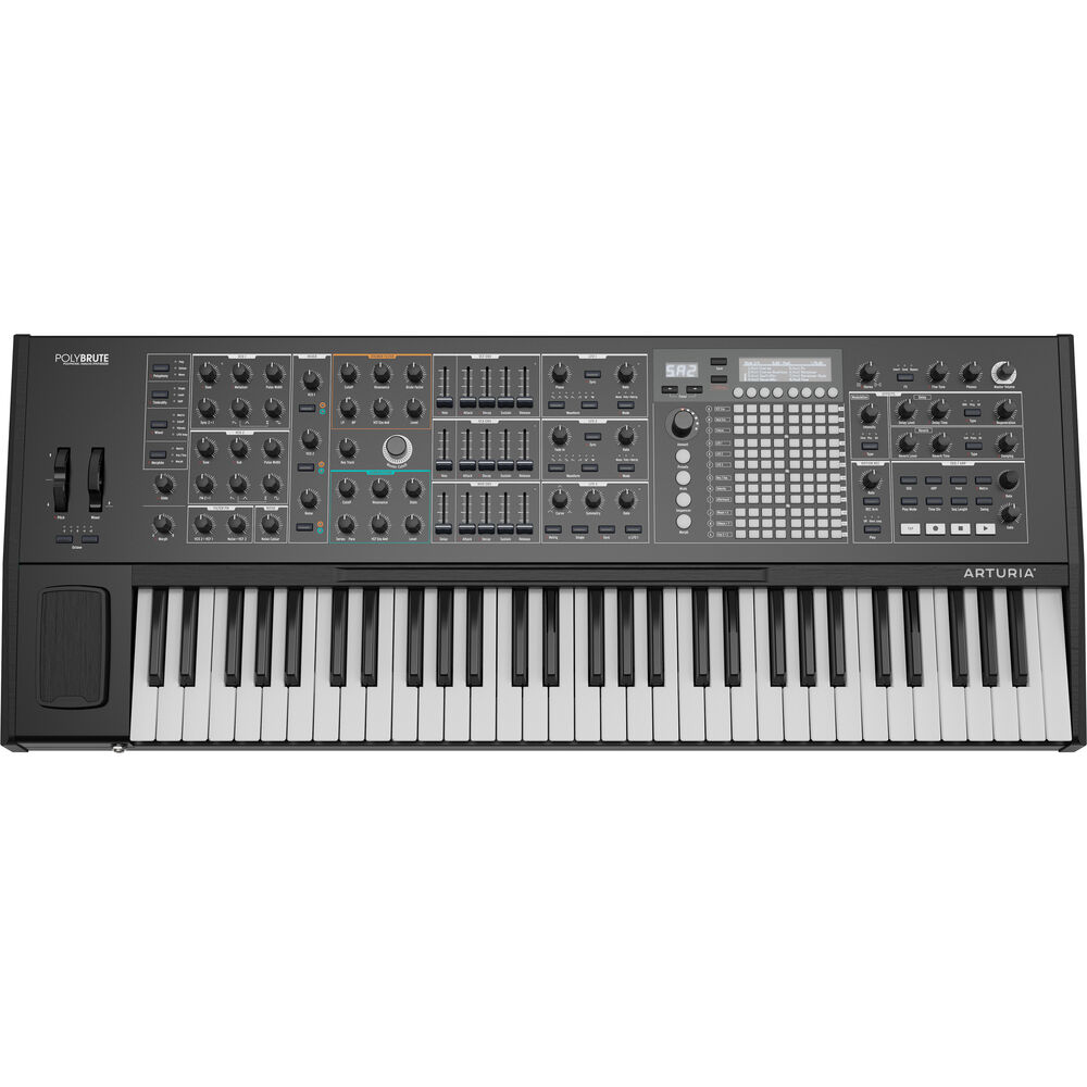 Синтезатор Arturia PolyBrute Noir Analog Morphing Matrix Synthesizer 551003
Синтезатор Arturia PolyBrute Noir Analog Morphing Matrix Synthesizer 551003